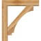 Ekena Millwork Imperial Block Rough Sawn Bracket w/ Offset Brace, Western Red Cedar, 8"W x 40"D x 44"H BKT0806X40X44IMP05RWR - alternate 4